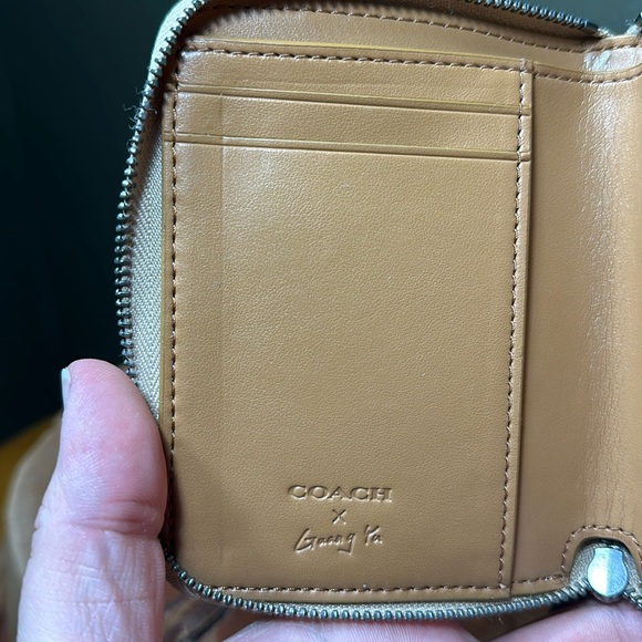 *RARE* NWT COACH Guang Yu Rexy Small Zip Around Wallet - Picture 10 of 16